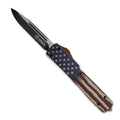 Krate Tactical- American Flag OTF Knife