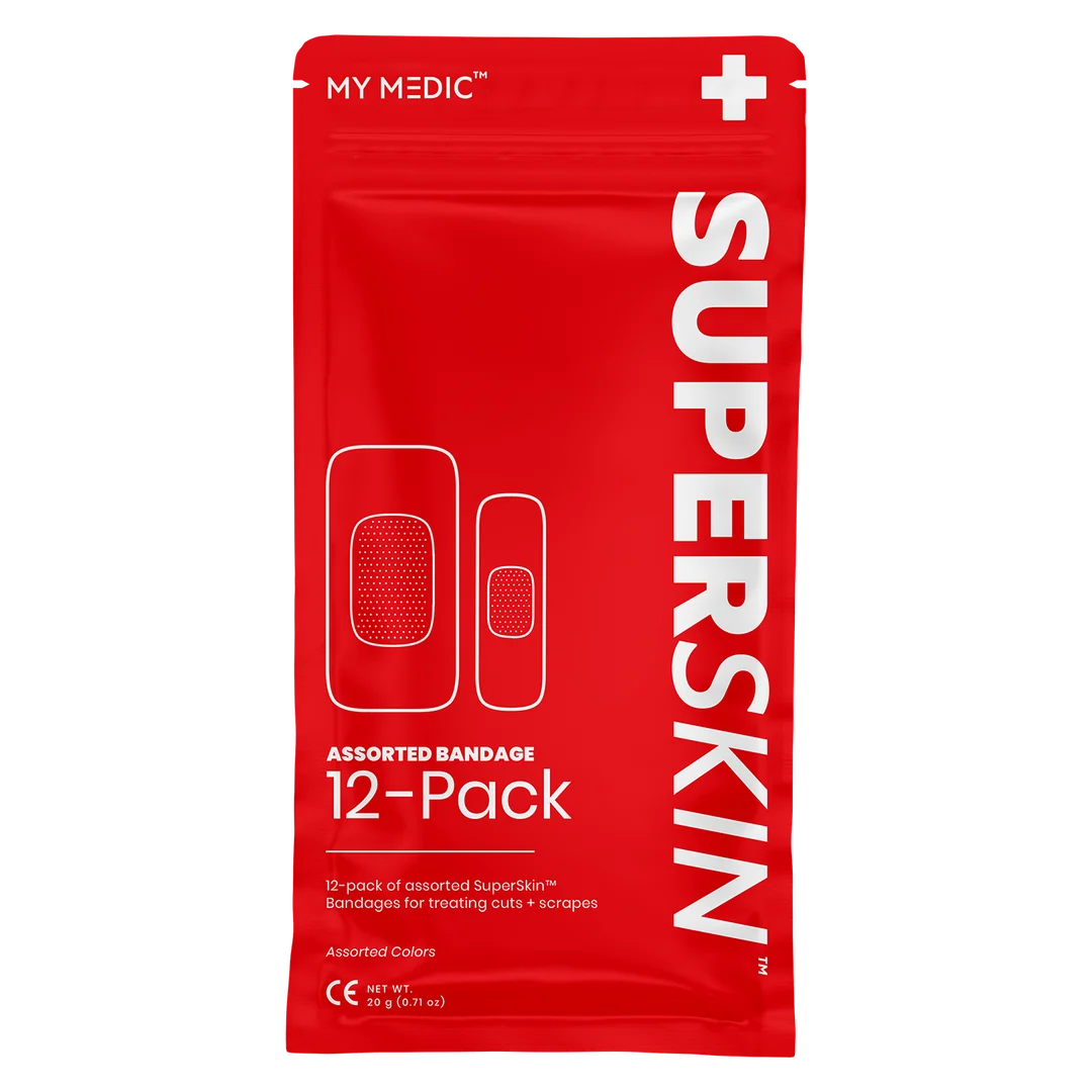 MyMedic SuperSkin® Assorted Bandage 12 Pack