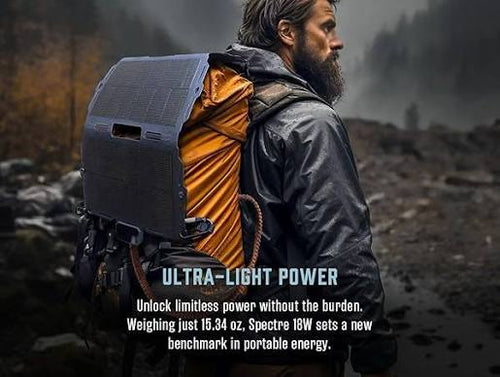 Dark Energy- Spectre 18W Solar Panel