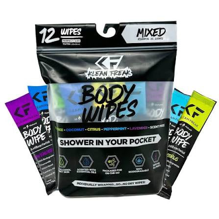 KleanFreak Body Wipes- Sample Pack