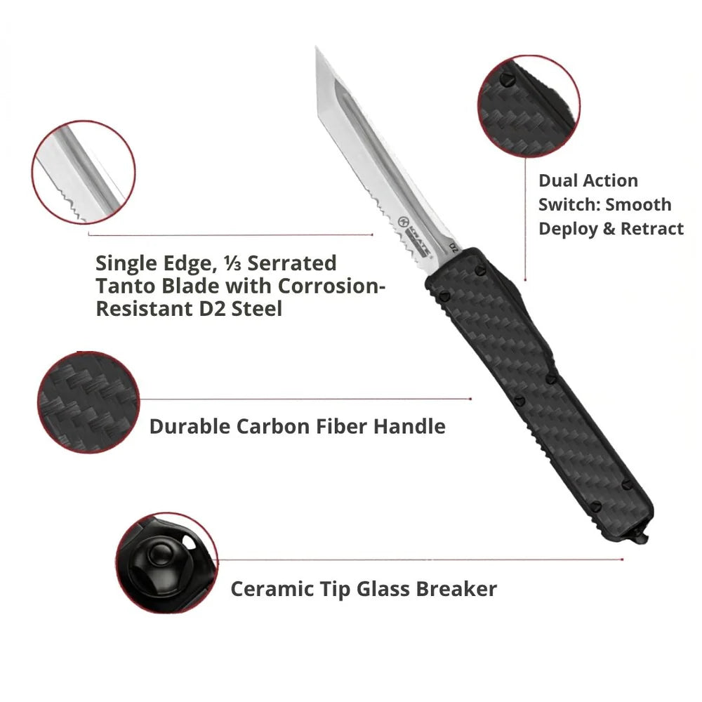 Krate Tactical- Karma OTF Knife