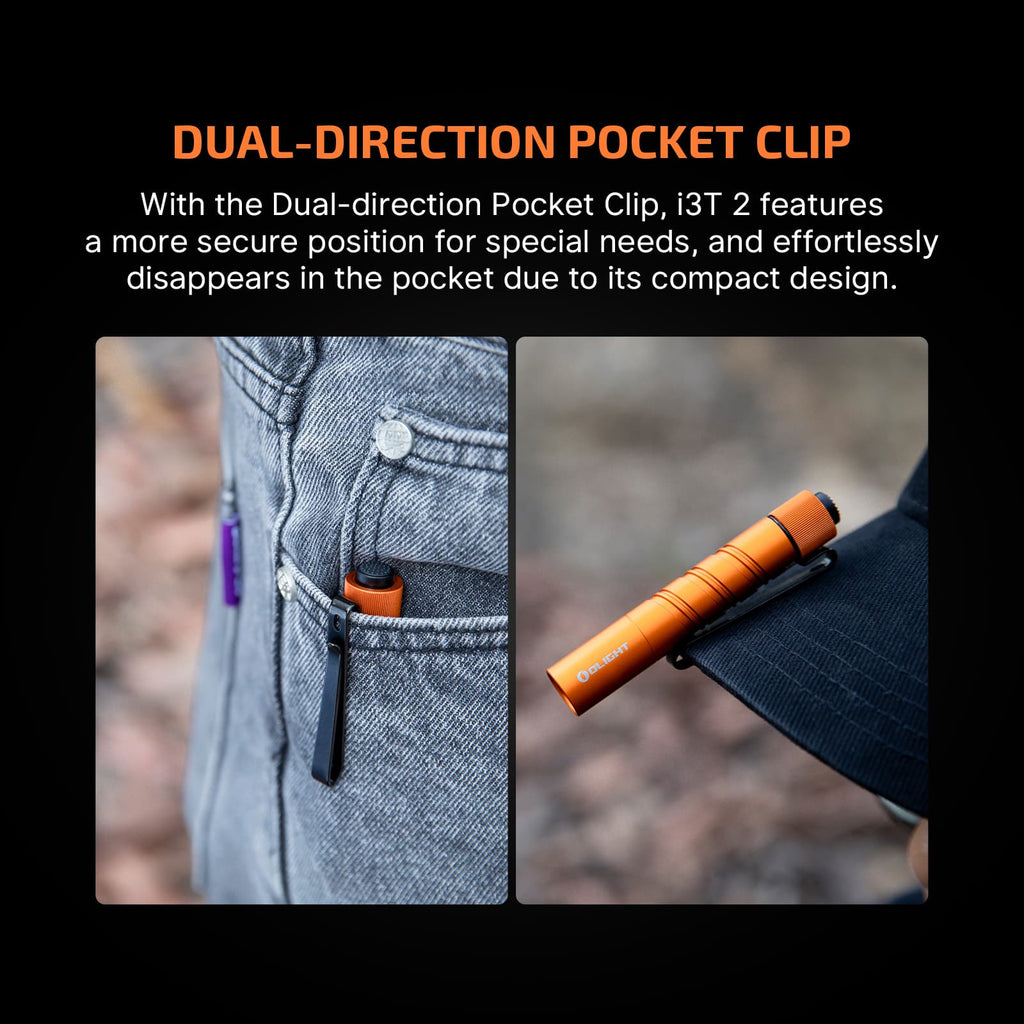 Olight i3T 2 EOS Small EDC Flashlight