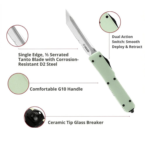 Krate Tactical- Barracuda OTF Knife