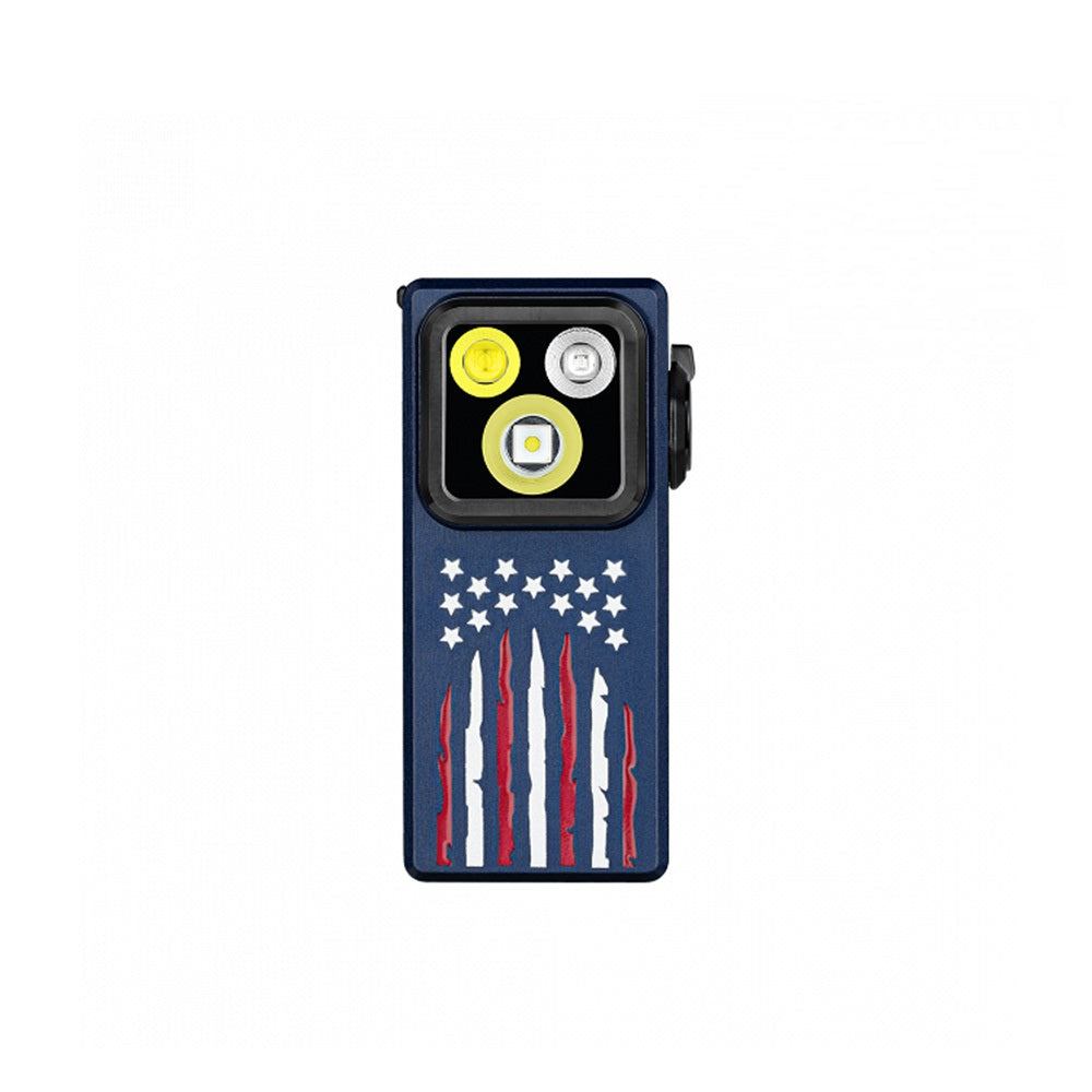 Olight Oclip Ultra Clip-On EDC Light with Flood, Spot, and UV Modes