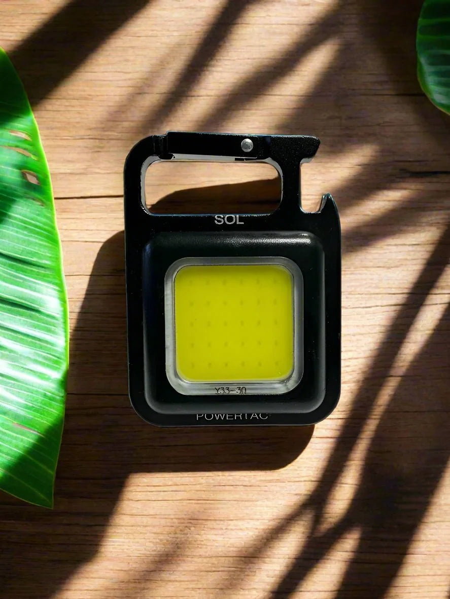 Powertac SOL- LED Rechargeable Keychain Light